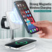 Wireless Charging Desktop Magnetic Phone Stand Folding Wireless Charger - Mobile Gadget HQ