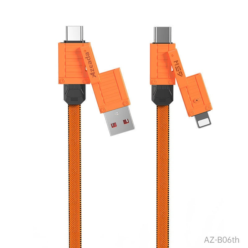 3in1 Fast Charge Data Cable 65W - Mobile Gadget HQ