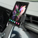 For Samsung Galaxy Z Fold4 S11 Dual Coil Car Phone Holder Wireless Charger - Mobile Gadget HQ