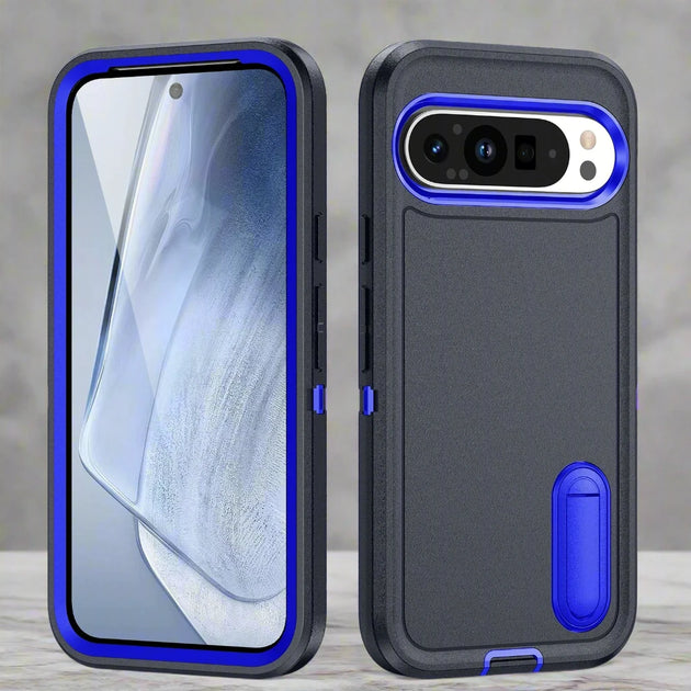 Heavy Duty Shockproof Case For Google Pixel 9 With Screen Protector - Mobile Gadget HQ