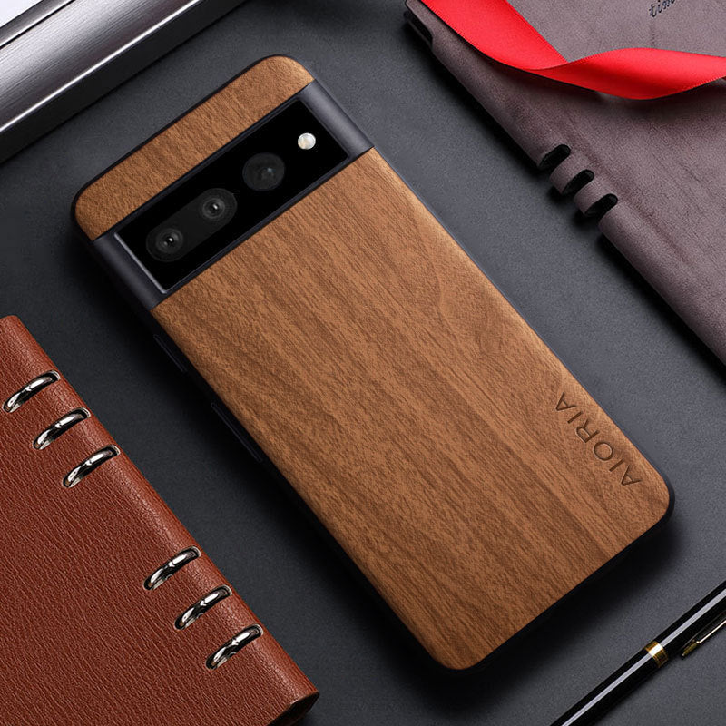 google pixel phone case wood