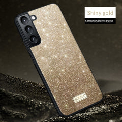 Luxury Glitter Leather Phone Case For Samsung S23