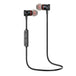 Super Bass Magnetic Suction Wireless Bluetooth  Earphone - Mobile Gadget HQ