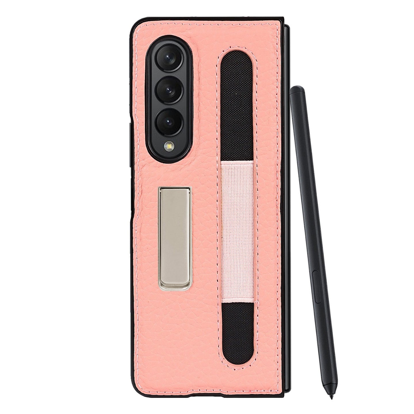 Premium PU Leather Case with S Pen Holder For Samsung Galaxy Z Fold3 - Mobile Gadget HQ