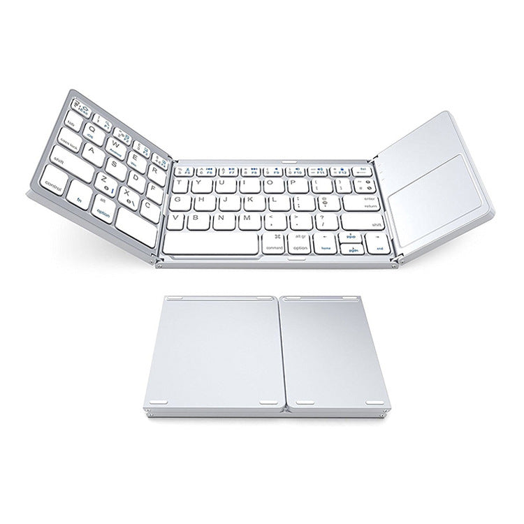 Foldable Bluetooth Keyboard with Touchpad