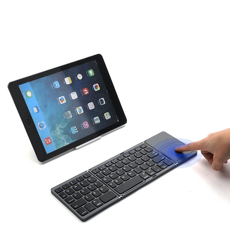 Wireless Foldable Keyboard with Touchpad