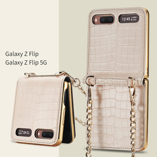 Leather Case for Samsung Galaxy Z Flip 