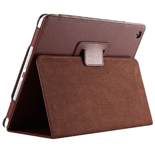 Leather Cover Case For For Apple IPad 2 3 4 with Folding Stand - Mobile Gadget HQ