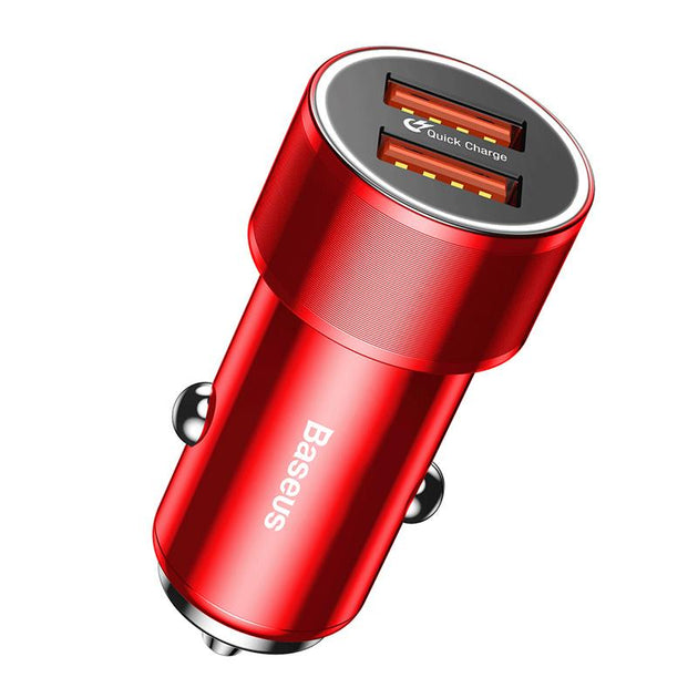 Dual USB Car Charger  Fast Charging - Mobile Gadget HQ