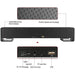 Wireless Soundbar Bluetooth Speaker with Alarm Clock - Mobile Gadget HQ