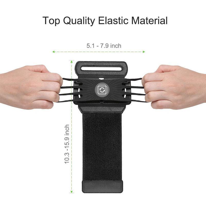 180 Degree Rotatable Wristband Phone Case Arm Band - Mobile Gadget HQ