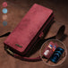 Wallet Case Leather Flip Case with Card Holders for IPhone 13 - Mobile Gadget HQ