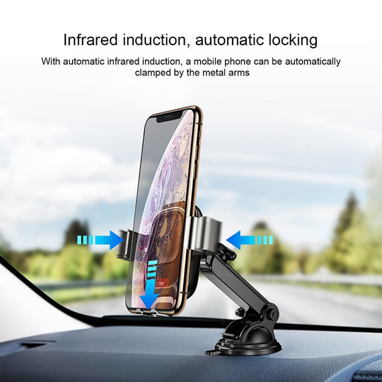 Qi Wireless Smart Charger and Car Phone Holder - Mobile Gadget HQ