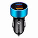 Dual USB Car Charger with LCD Display