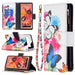 For Google Pixel 6 Colored Drawing Pattern Zipper Horizontal Flip Phone Leather Case with Holder & Card Slots & Wallet(Two Butterflies) - Mobile Gadget HQ