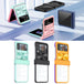 For Samsung Galaxy Z Flip4 360 Full Body Sliding Camshield Phone Case(Black) - Mobile Gadget HQ