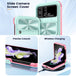 For Samsung Galaxy Z Flip4 360 Full Body Sliding Camshield Phone Case(Black) - Mobile Gadget HQ