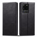 For Samsung Galaxy S20 Ultra LC.IMEEKE RFID Anti-theft Leather Phone Case(Black) - Mobile Gadget HQ