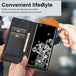 For Samsung Galaxy S20 Ultra LC.IMEEKE RFID Anti-theft Leather Phone Case(Black) - Mobile Gadget HQ