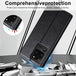 For Samsung Galaxy S20 Ultra LC.IMEEKE RFID Anti-theft Leather Phone Case(Black) - Mobile Gadget HQ