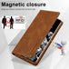 For Samsung Galaxy S20 Ultra LC.IMEEKE RFID Anti-theft Leather Phone Case(Brown) - Mobile Gadget HQ