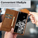 For Samsung Galaxy S20 Ultra LC.IMEEKE RFID Anti-theft Leather Phone Case(Brown) - Mobile Gadget HQ