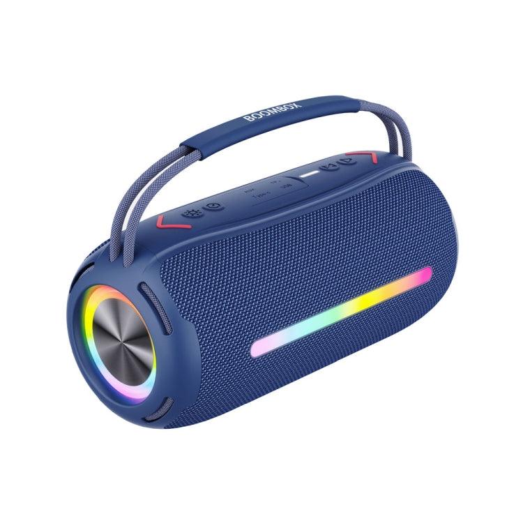 Bluetooth Speaker Portable Outdoor 20W RGB Colorful Stereo Speaker(Blue) - Mobile Gadget HQ