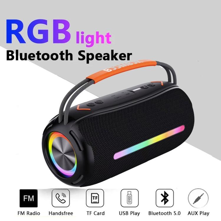 Bluetooth Speaker Portable Outdoor 20W RGB Colorful Stereo Speaker(Blue) - Mobile Gadget HQ