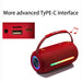 Bluetooth Speaker Portable Outdoor 20W RGB Colorful Stereo Speaker(Blue) - Mobile Gadget HQ