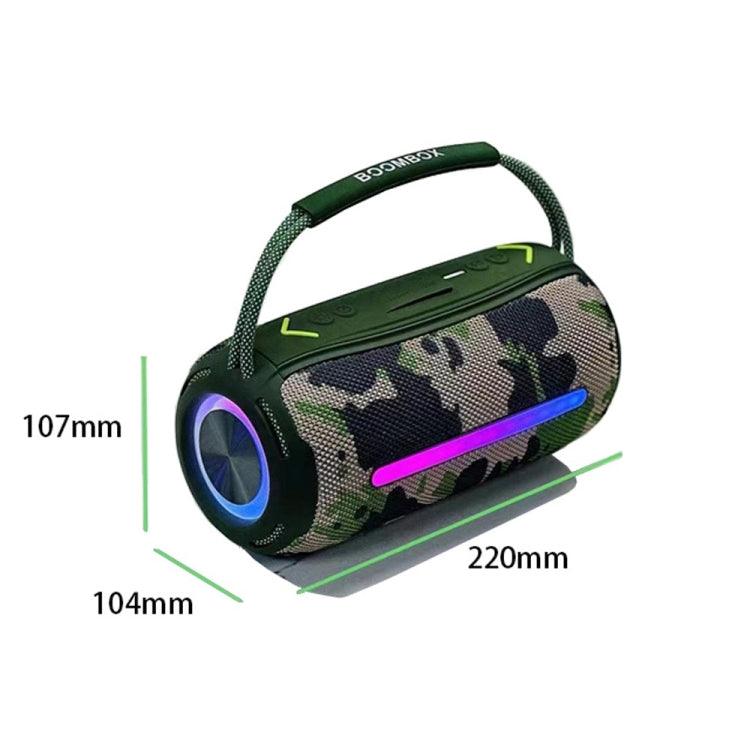 Bluetooth Speaker Portable Outdoor 20W RGB Colorful Stereo Speaker(Blue) - Mobile Gadget HQ