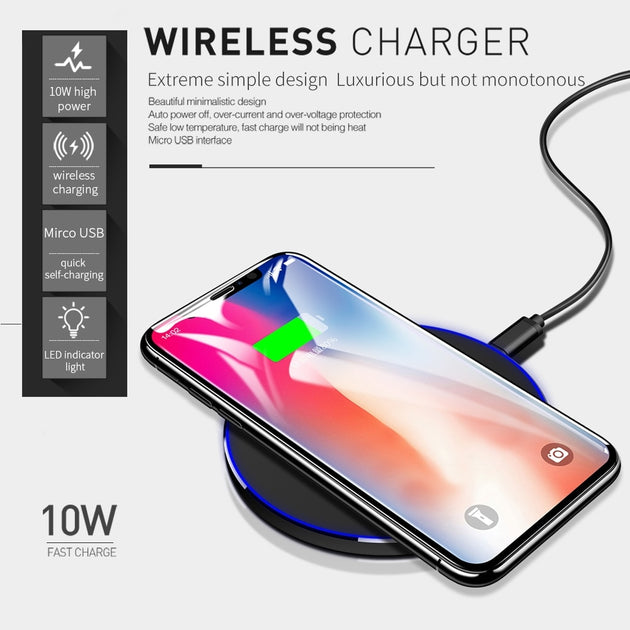 Qi Wireless Charger For Phone - Mobile Gadget HQ