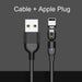 540 Degree Rotatable Magnetic Charging Cable USB Type C Fast Charging Cable - Mobile Gadget HQ