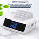 Multi USB 8-Port Fast Desktop Charger Charging Station - Mobile Gadget HQ