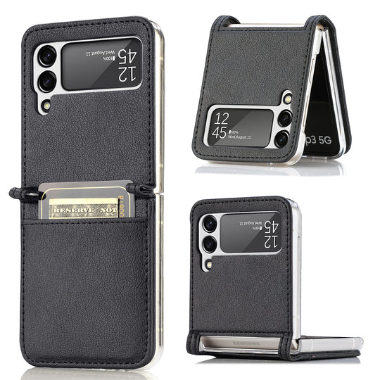 Wallet Phone Case with Card Slots for Samsung Galaxy Z Flip 3 5G - Mobile Gadget HQ