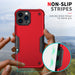 Rugged Armor Shockproof Case For iPhone